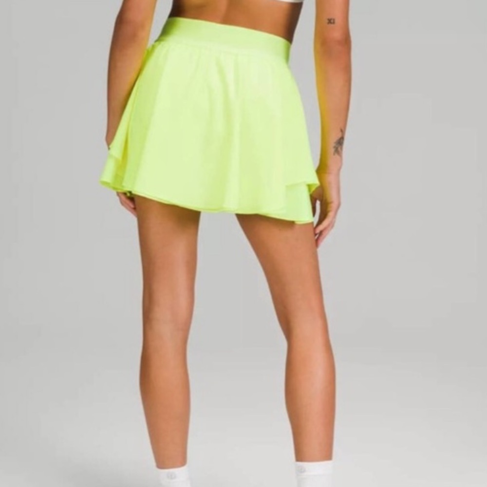 lululemon athletica Neon Yellow Skort - Picture 6 of 14